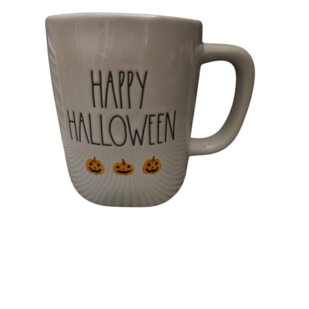 NWT Rae Dunn Happy Halloween Pumpkin Icon Mug